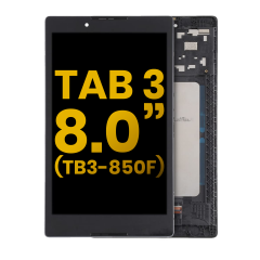 Ecrã LCD com Aro para Lenovo Tab 3 (TB3-850) (HD) (Black Denim) (Recondicionado)