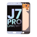 Ecrã LCD sem Aro para Samsung Galaxy J7 Pro (J730 / 2017) (Service Pack) (Silver)