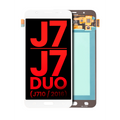 Ecrã OLED sem Aro para Samsung Galaxy J7 / J7 Duo (J710 / 2016) (Compatível Plus) (White)