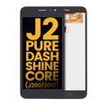 Ecrã LCD sem Aro para Samsung Galaxy J2 Pure / Dash / Shine / Core (J260 / 2018) (Recondicionado) (Todas as Cores)
