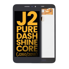 Ecrã LCD sem Aro para Samsung Galaxy J2 Pure / Dash / Shine / Core (J260 / 2018) (Recondicionado) (Todas as Cores)