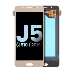 Ecrã LCD sem Aro para Samsung Galaxy J5 Duos (J510 / 2016) (Service Pack) (Gold)