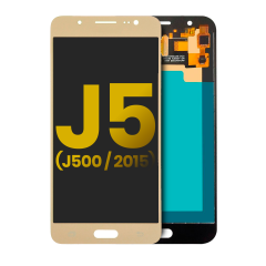Ecrã OLED sem Aro para Samsung Galaxy J5 (J500 / 2015) (Recondicionado) (Gold)