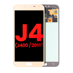 Ecrã OLED sem Aro para Samsung Galaxy J4 (J400 / 2018) (Compatível Plus) (Gold)