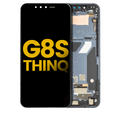 Ecrã OLED com Aro para LG G8S ThinQ (Recondicionado) (Mirror Black)