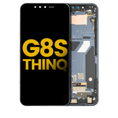 Ecrã OLED com Aro para LG G8S ThinQ (Recondicionado) (Mirror Black)
