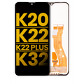 Ecrã LCD sem Aro para LG K20 (2020) / K22 / K22 Plus (K220) / K32 (Recondicionado) (Black)