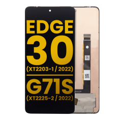Ecrã OLED sem Aro para Motorola Edge 30 (XT2203 / 2022) / Moto G71S (XT2225-2 / 2022) (Recondicionado) (Todas as Cores)