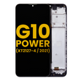 Ecrã LCD com Aro para Motorola Moto G10 Power (XT2127-4 / 2021) (Recondicionado) (Todas as Cores)