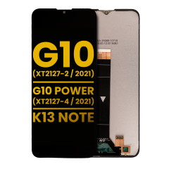 Ecrã LCD sem Aro para Motorola Moto G10 (XT2127-2 / 2021) / G10 Power (XT2127-4 / 2021) / Lenovo K13 Note (Recondicionado) (Todas as Cores)