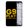 Ecrã LCD com Aro para Motorola Moto G9 Play (XT2083 / 2020) (Recondicionado) (Todas as Cores)