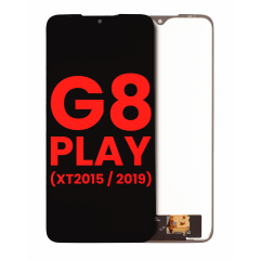 Ecrã LCD sem Aro para Motorola Moto G8 Play (XT2015 / 2019) (Aftermarket Plus: Incell) (Black)