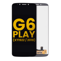 Ecrã LCD sem Aro para Motorola Moto G6 Play (XT1922 / 2018) (International Version) (Recondicionado) (Black)