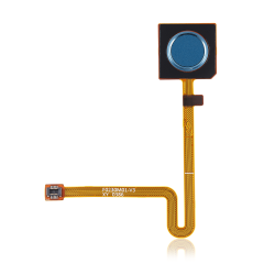 Leitor de Impressão Digital With Flex Cable para LG Q60 (New Moroccan Blue)