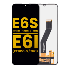 Ecrã LCD sem Aro para Motorola Moto E6s (XT2053-1 / XT2053-2 / 2020) / E6i (XT2053-5 / 2021) (Recondicionado) (Todas as Cores)
