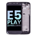 Ecrã LCD com Aro para Motorola Moto E5 Play (XT1921 / 2018) (OEM Original) (Black)