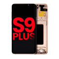 Ecrã OLED com Aro para Samsung Galaxy S9 Plus (Compatível Plus) (Sunrise Gold)