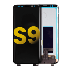 Ecrã OLED sem Aro para Samsung Galaxy S9 (Recondicionado) (Midnight Black)