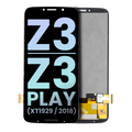 Ecrã LCD sem Aro para Motorola Moto Z3 / Moto Z3 Play (XT1929 / 2018) (OEM Original) (Black)