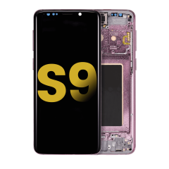 Ecrã OLED com Aro para Samsung Galaxy S9 (Recondicionado) (Lilac Purple)
