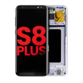 Ecrã OLED com Aro para Samsung Galaxy S8 Plus (Compatível Plus) (Orchid Gray)
