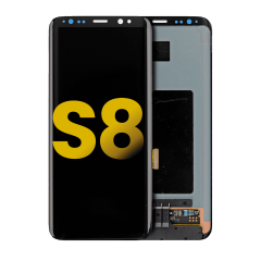 Ecrã OLED sem Aro para Samsung Galaxy S8 (Recondicionado) (Todas as Cores)