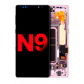 Ecrã OLED com Aro para Samsung Galaxy Note 9 (Compatível Plus) (Lavender Purple)