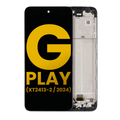 Ecrã LCD com Aro para Motorola Moto G Play (XT2413 / 2024) (Recondicionado) (Todas as Cores)