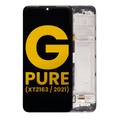 Ecrã LCD com Aro para Motorola Moto G Pure (XT2163 / 2021) (Recondicionado) (Todas as Cores)