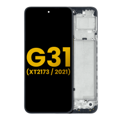 Ecrã OLED com Aro para Motorola Moto G31 (XT2173 / 2021) (Recondicionado) (Todas as Cores)