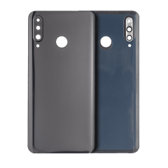 Back cover Glass With Camera Lens para Huawei P30 Lite / Nova 4E (6GB RAM / Without Logo) (Midnight Black)