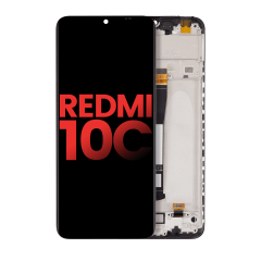 Ecrã LCD com Aro para Xiaomi Redmi 10C (Compatível Plus) (Todas as Cores)