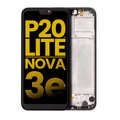 Ecrã LCD com Aro para Huawei P20 Lite / Nova 3e (Recondicionado) (Black)