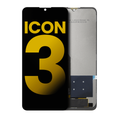 Ecrã LCD sem Aro para Cricket Icon 3 (Recondicionado) (Todas as Cores)