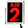 LCD Assembly With Digitizer para iPad Air 2 (Compatível Pro: XO7) (White)