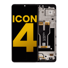 Ecrã LCD com Aro para Cricket Icon 4 (Recondicionado) (Todas as Cores)