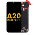 Ecrã OLED com Aro para Samsung Galaxy A20 (A205 / 2019) (F Version) (Recondicionado) (Todas as Cores)