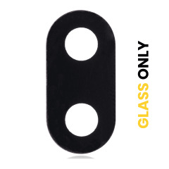Câmara Traseira Lens (Glass Only) With Adhesive para LG Tribute Royal (X320PM) (Black)