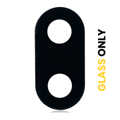 Câmara Traseira Lens (Glass Only) With Adhesive para LG Aristo 3 Plus (X220MB) (Black)