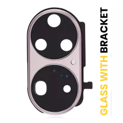 Câmara Traseira Lens With Bracket para Huawei P50 Pro (Charm Pink)