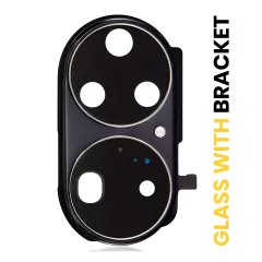 Câmara Traseira Lens With Bracket para Huawei P50 Pro (Golden Black)