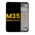 Ecrã OLED com Aro para Samsung Galaxy M35 (M356 / 2024) (Recondicionado) (Black)