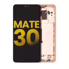 Ecrã LCD com Aro para Huawei Mate 30 (Recondicionado) (Orange)