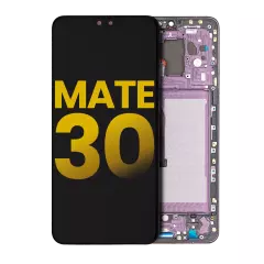Ecrã LCD com Aro para Huawei Mate 30 (Recondicionado) (Purple)