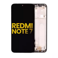 Ecrã LCD com Aro para Xiaomi Redmi Note 7 / 7 Pro (Recondicionado) (Black)