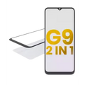 2 in 1 Front Glass With OCA Pre-Installed para Motorola Moto G9 (2020)
