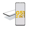 2 in 1 Front Glass With OCA Pre-Installed para Motorola Moto G51 5G (XT2171 / 2021)