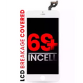 LCD Assembly With Steel Plate para iPhone 6S Plus (Compatível Pro: XO7 Incell) (White)