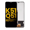 Ecrã LCD sem Aro para LG K51 / Q51 / Reflect (Recondicionado) (Todas as Cores)