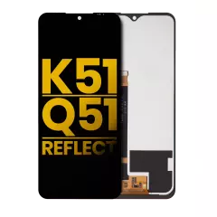 Ecrã LCD sem Aro para LG K51 / Q51 / Reflect (Recondicionado) (Todas as Cores)